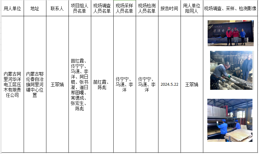 内蒙古阿里河华洋电工层压木有限责任公司职业病危害现状评价报告2024.5.22.png