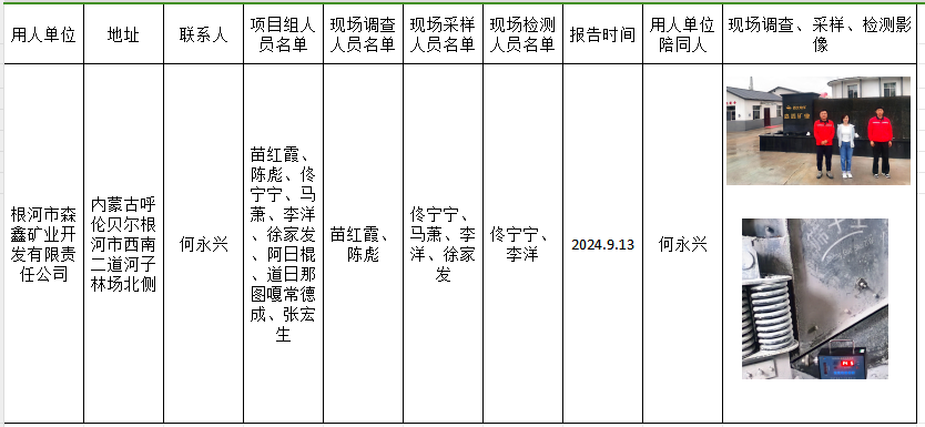 根河市森鑫矿业开发有限责任公司作业场所职业病危害因素定期检测2024.9.13.png